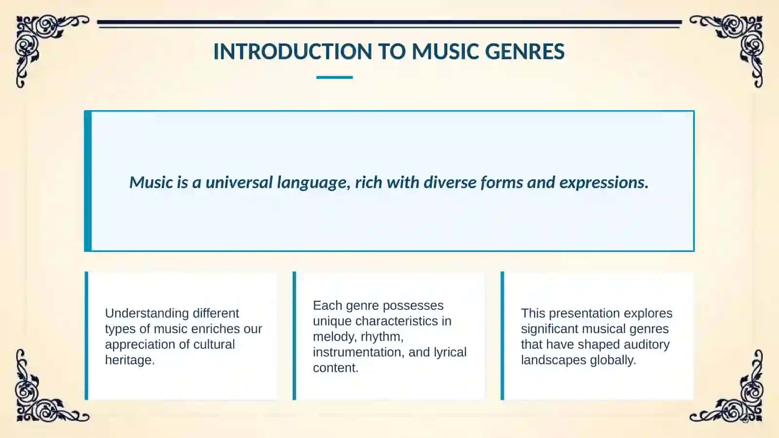 Types of Music 3