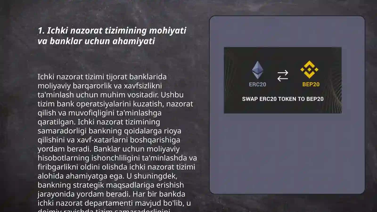 Ichki nazorat tizimining mohiyati va banklar uchun ahamiyati 3