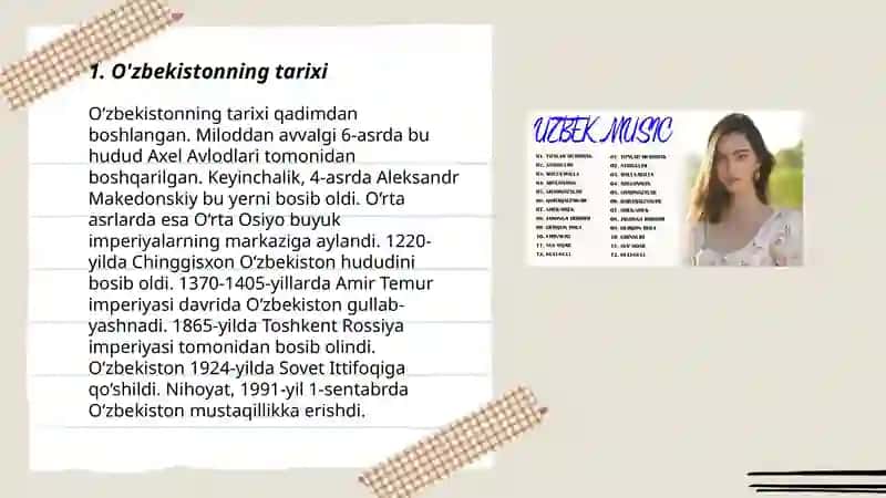 Mening jonajon O'zbekistonim 3
