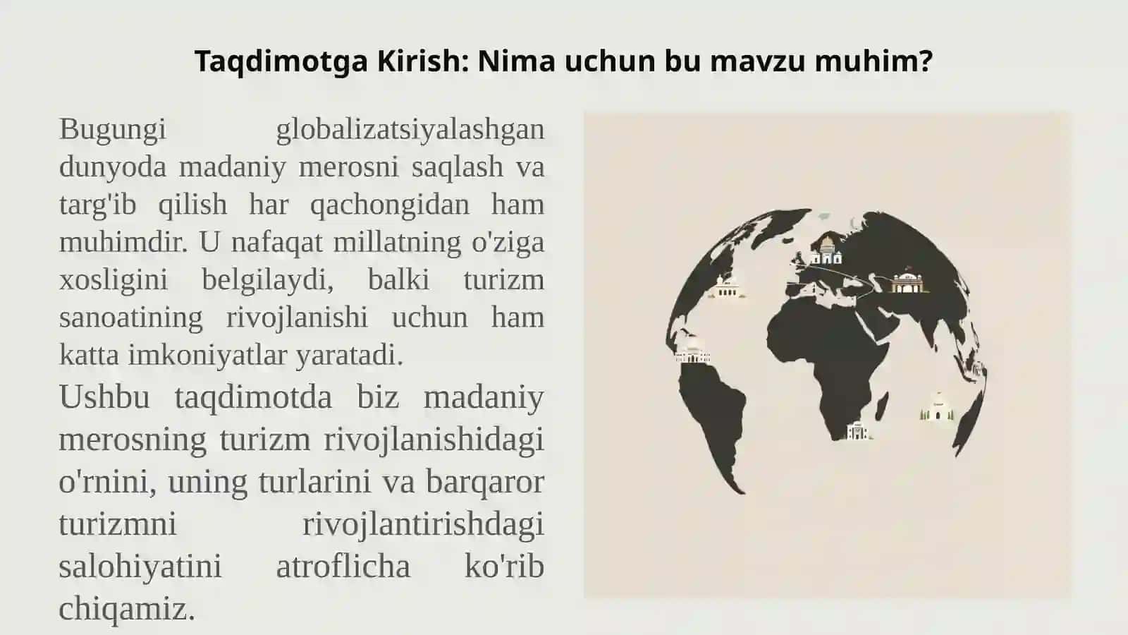 Madaniy Meros va uning Turizmdagi Roli 3