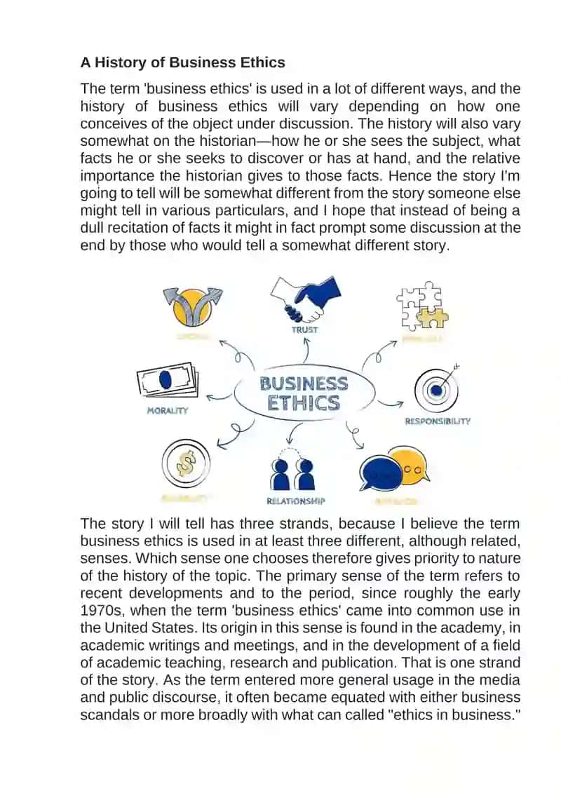 Business Ethics Assignment 3