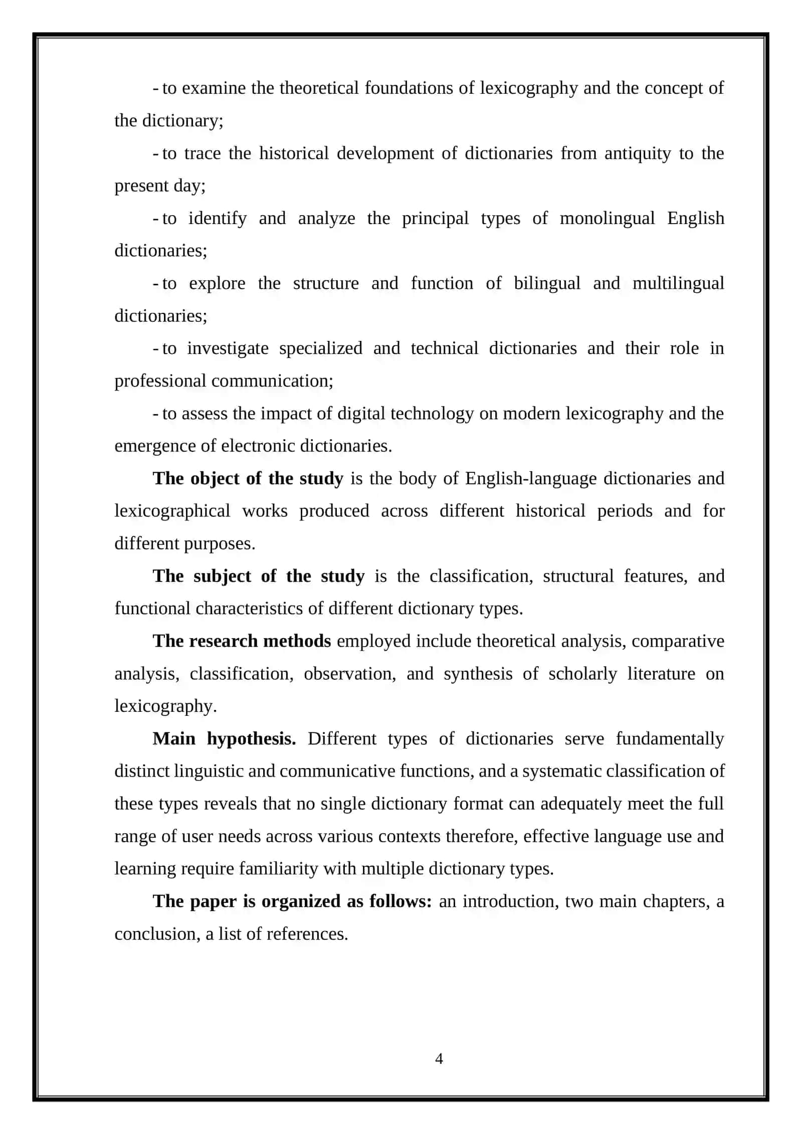 Types of dictionaries 3