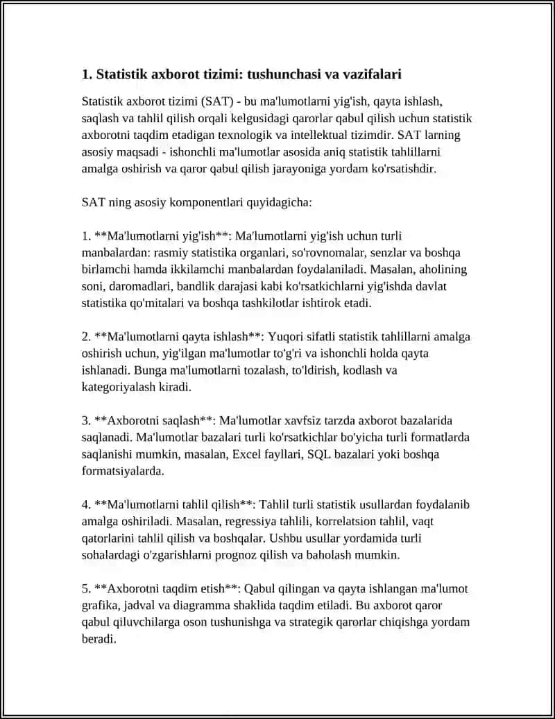 STATISTIK AXBOROT TIZIMI 3
