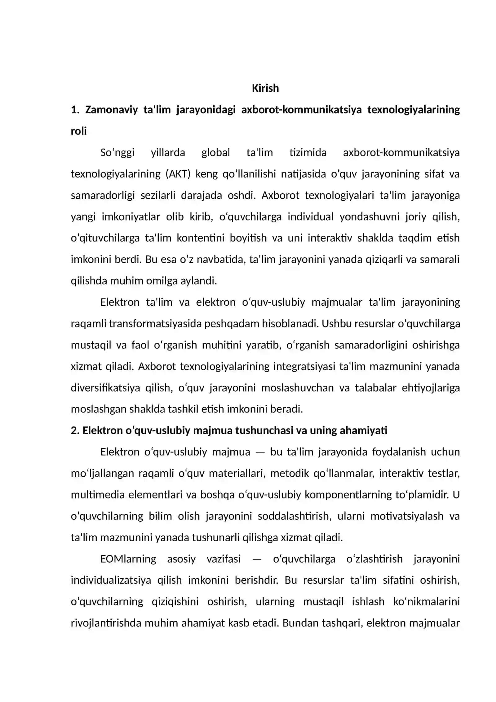 8-sinf Informatika va axborot texnologiyalari fanidan elektron o’quv-uslubiy majmua yaratish metodikasi 3