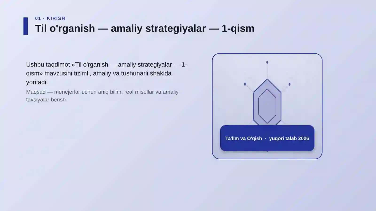 Til o'rganish — amaliy strategiyalar — 1-qism 3