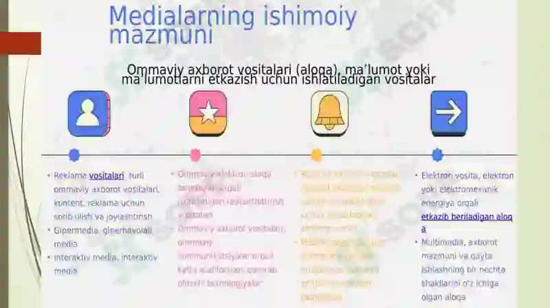 Medialarning ijtimoiy mazmuni 3
