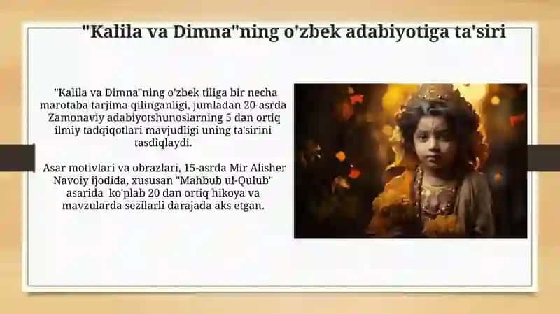 Kalila va Dimna asari 3