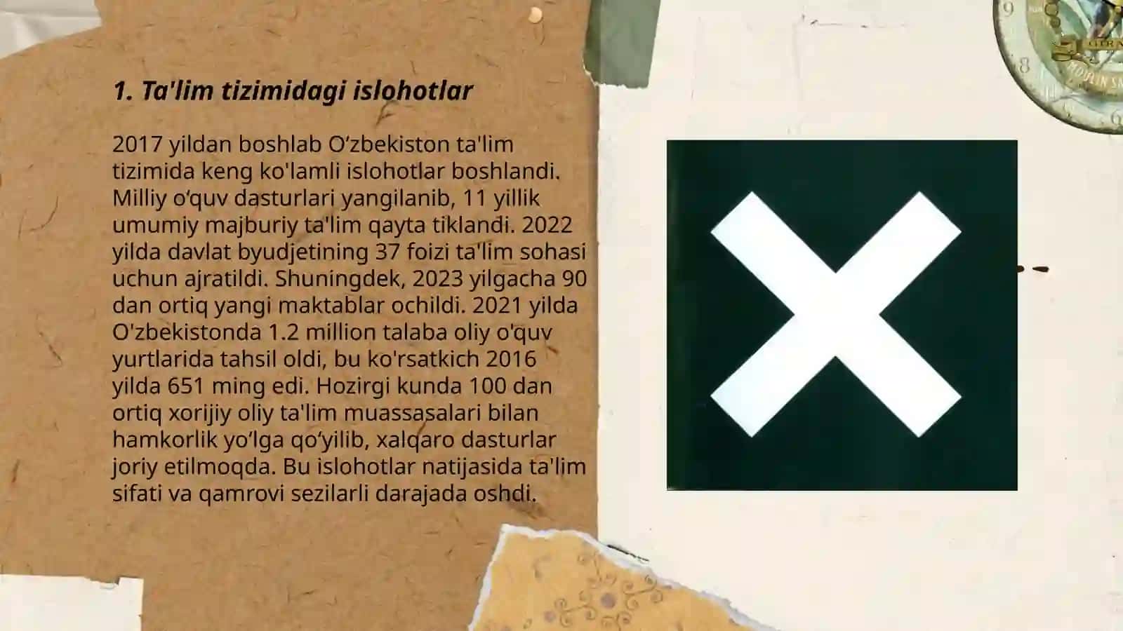 Ta'lim tizimidagi islohotlar 3