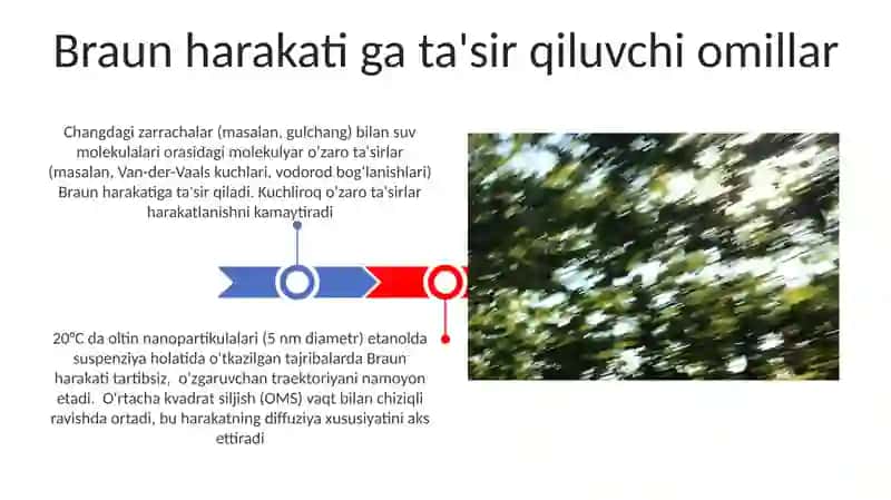 Molekulalarning o'zaro tasiri va harakati 3