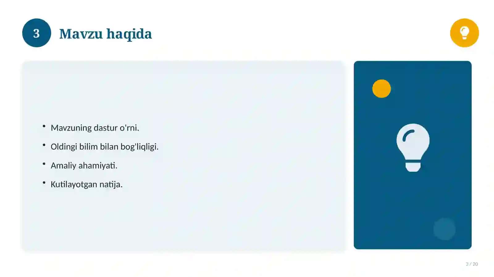 Nemis tili fanidan 7-sinf: interfaol dars ishlanmasi 3