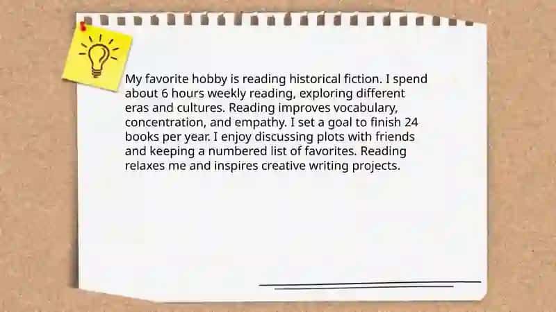 My favorite hobby 3