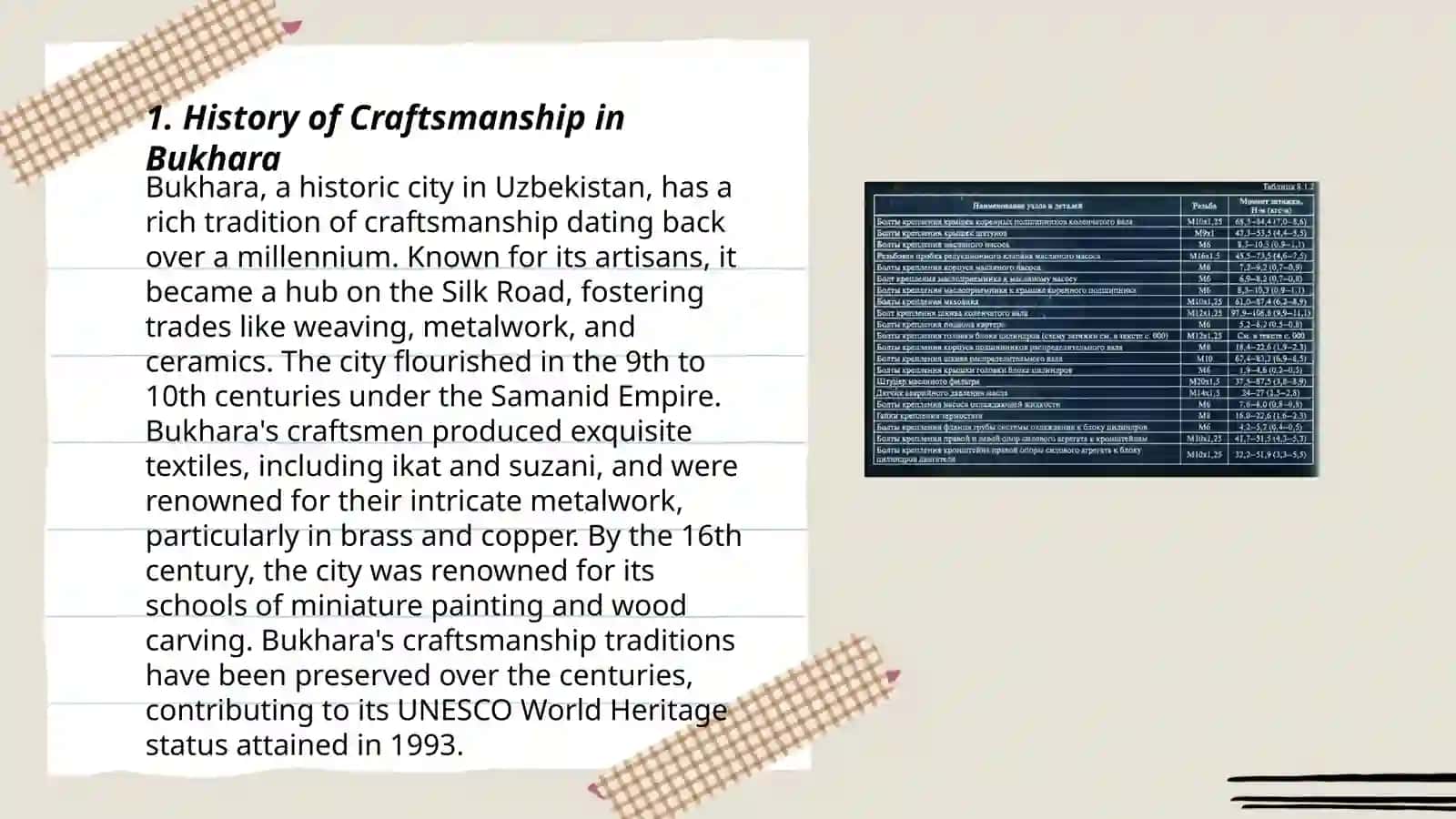 Craftsmanship in Bukhara 3