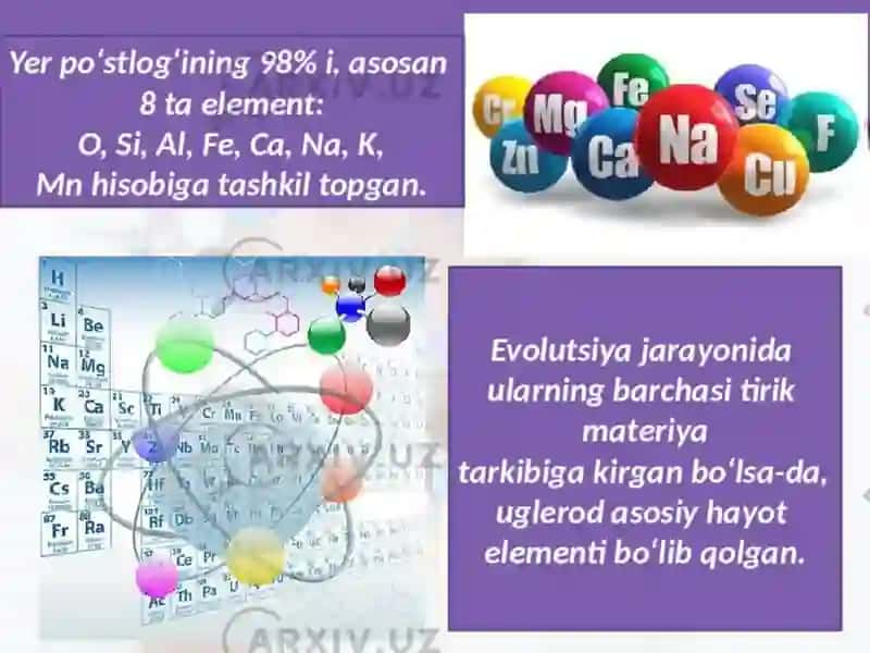 Biogen elementlar 3