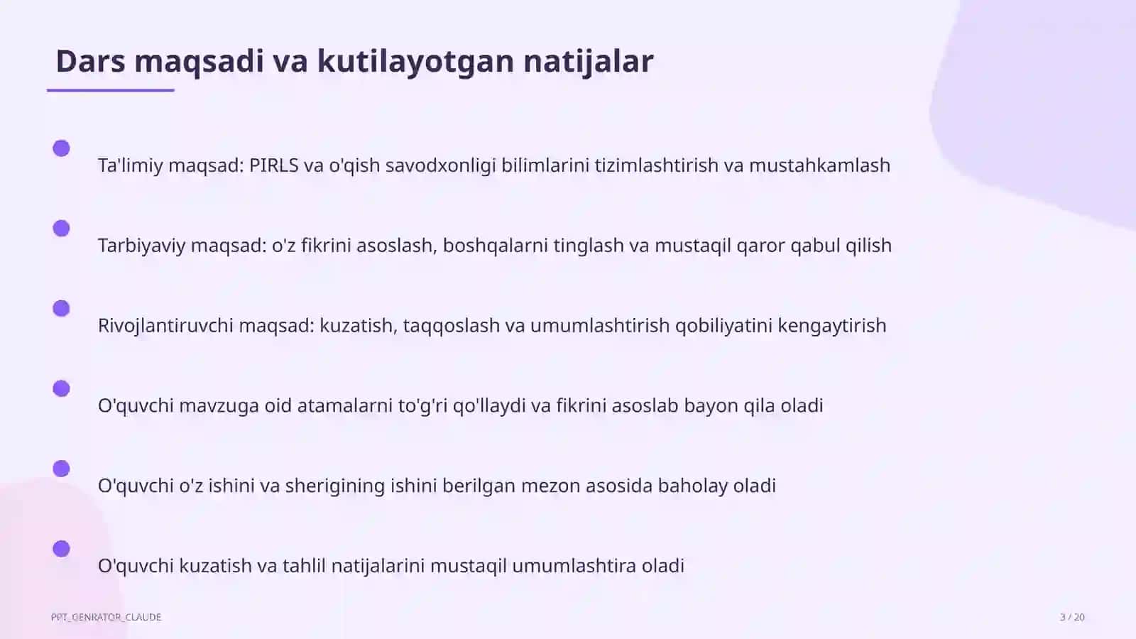PIRLS va o'qish savodxonligi 3