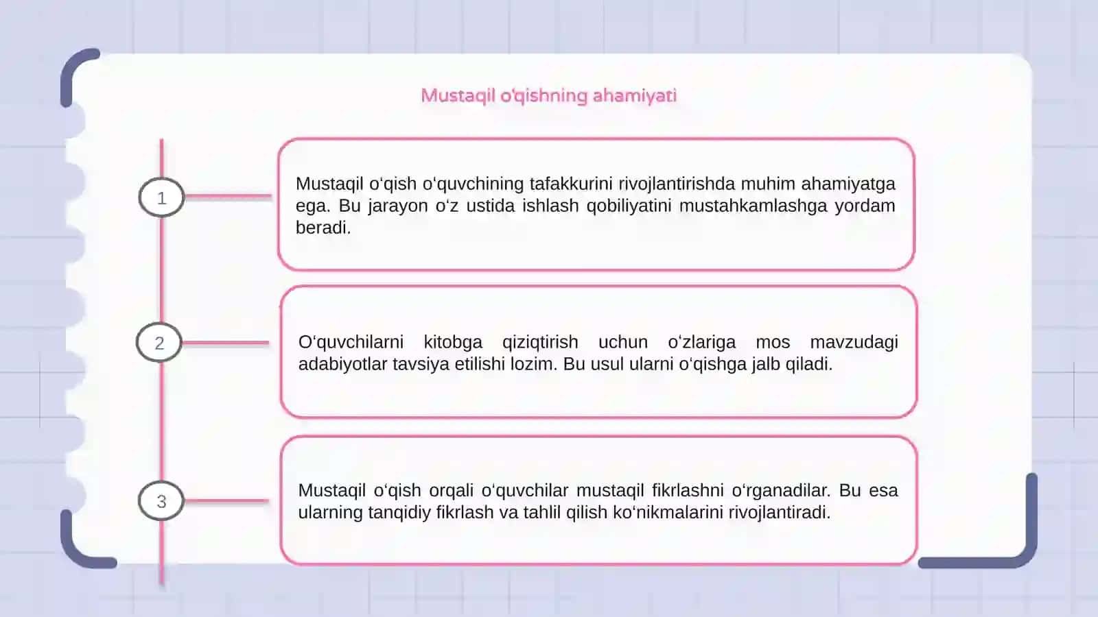 Oʻquvchilarning mustaqil kitobga oʻrgatish usullari 3