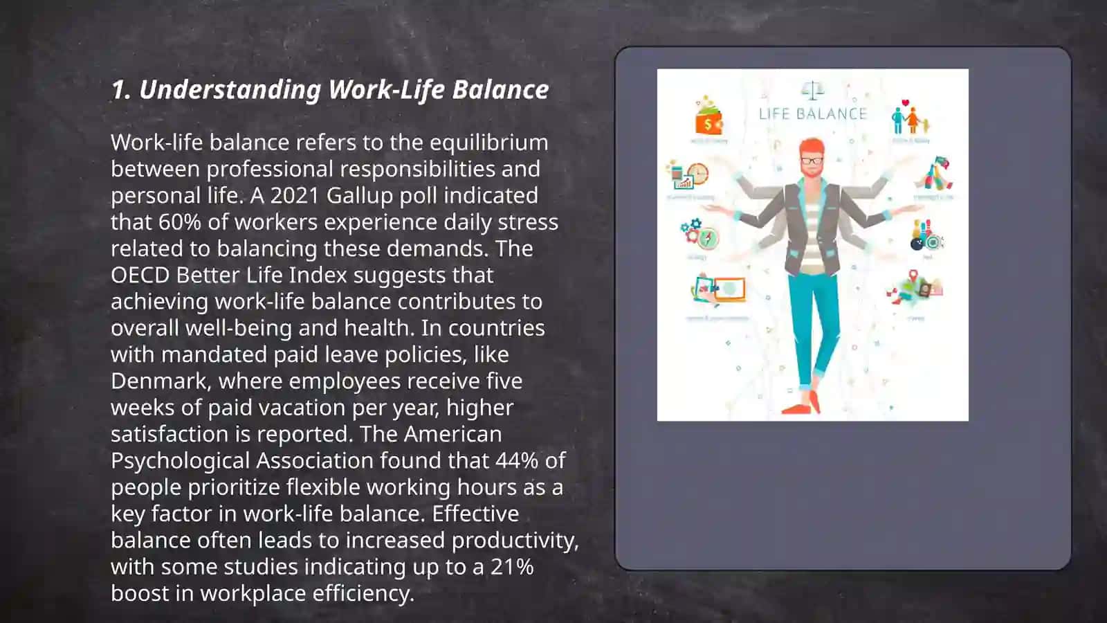 Balancing work and life 3