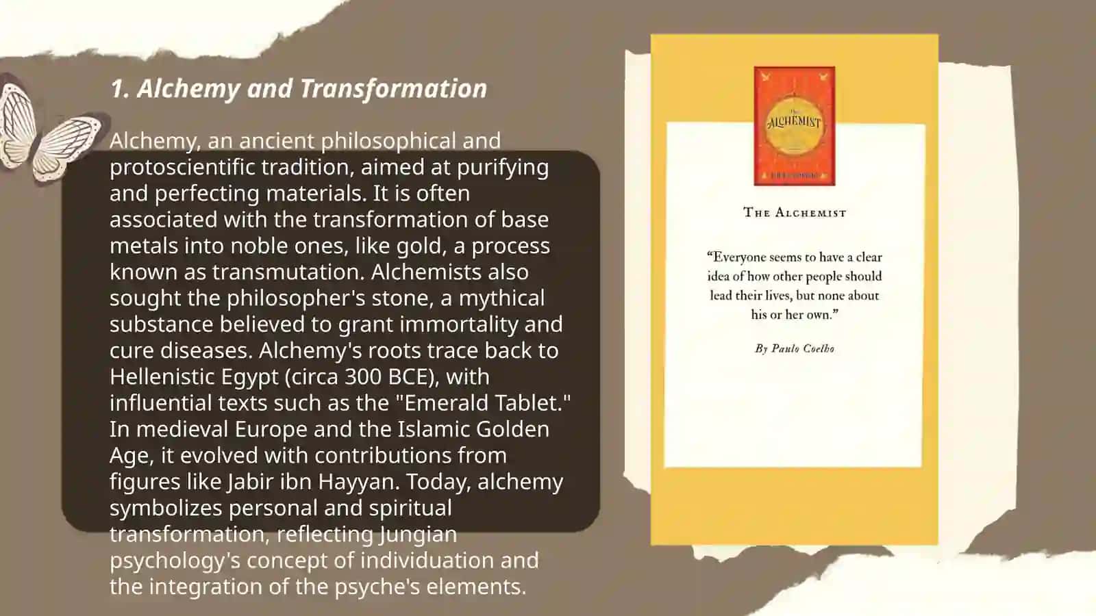 P.Coelho "Alchemist" 3