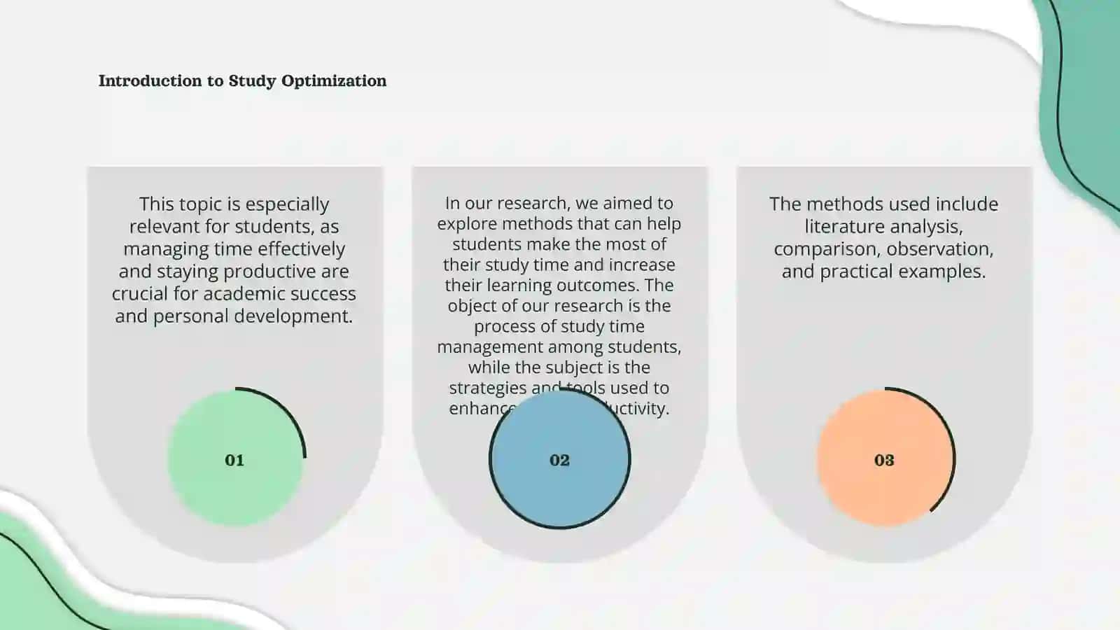 Study Optimization Methods 3