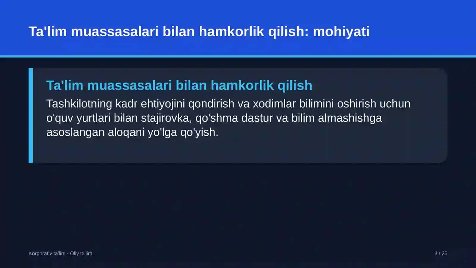 Yuridik klinikalarda ta'lim muassasalari bilan hamkorlik qilish 3