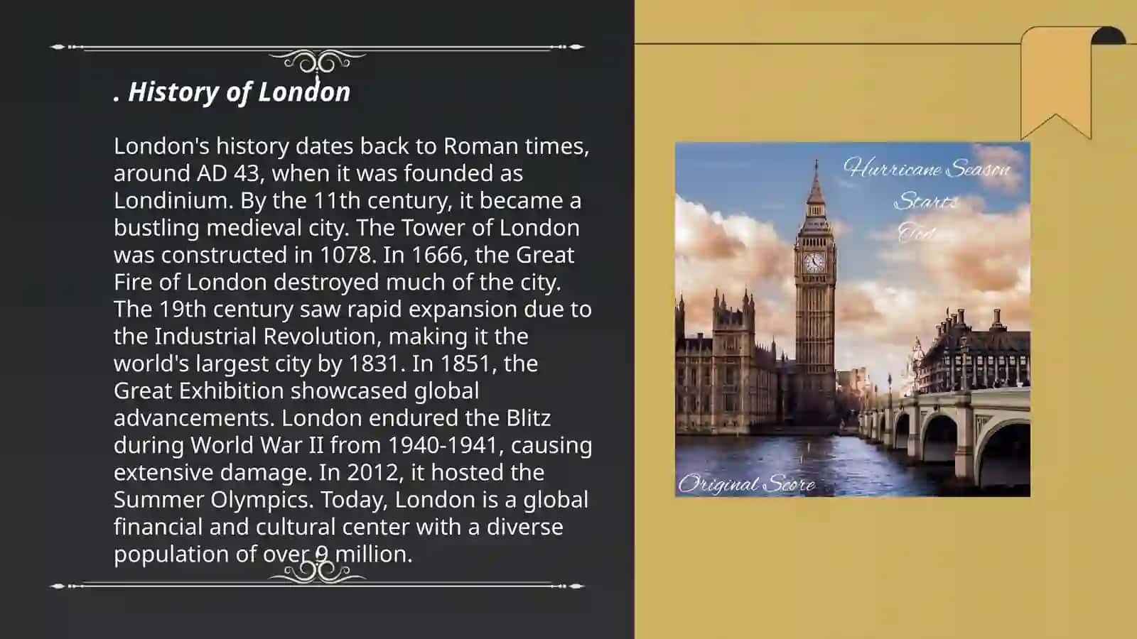 London's History 3