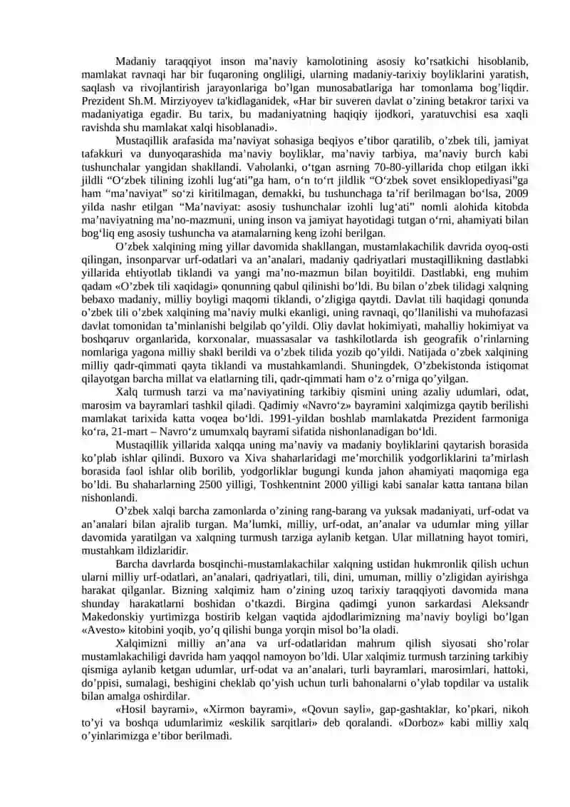 Mamlakat hududida sodir bo’lgan madaniy uyg’onish 3