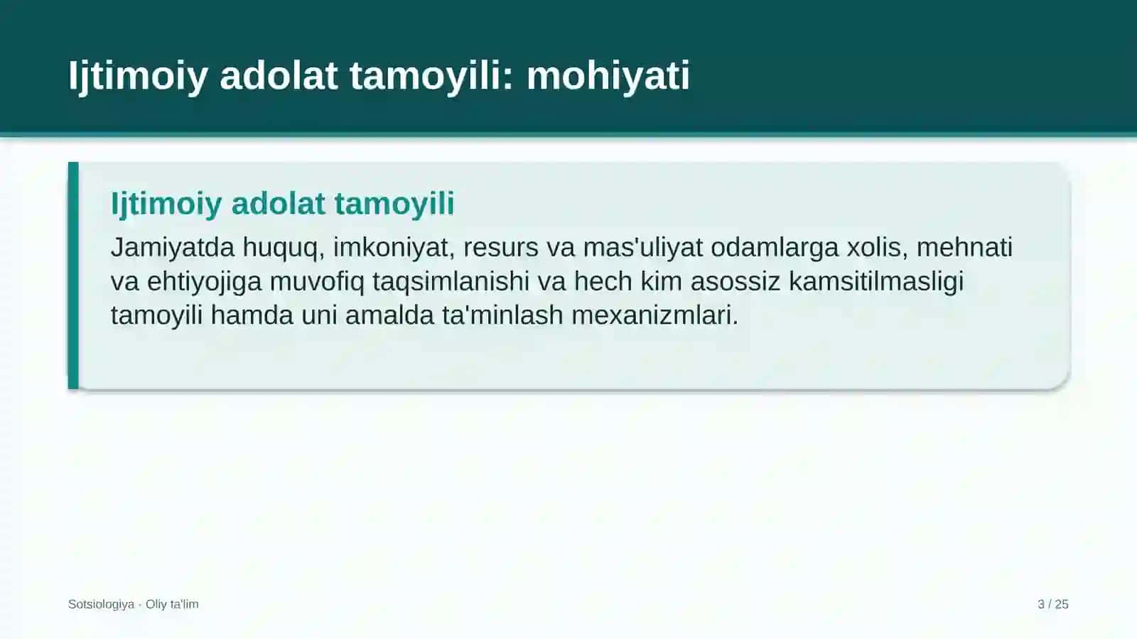 Asalarichilikda ijtimoiy adolat tamoyili 3