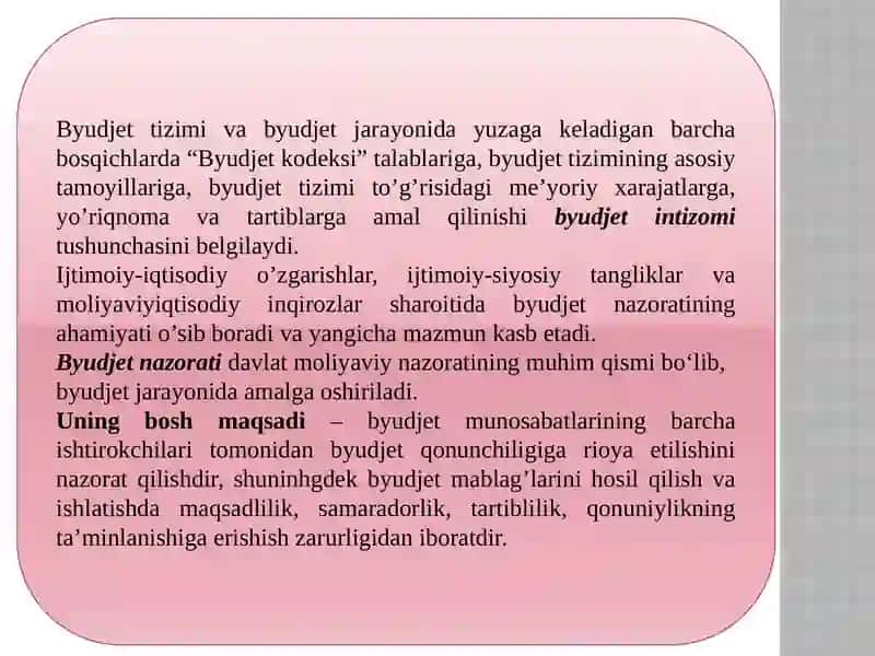 Byudjet nazorati 3