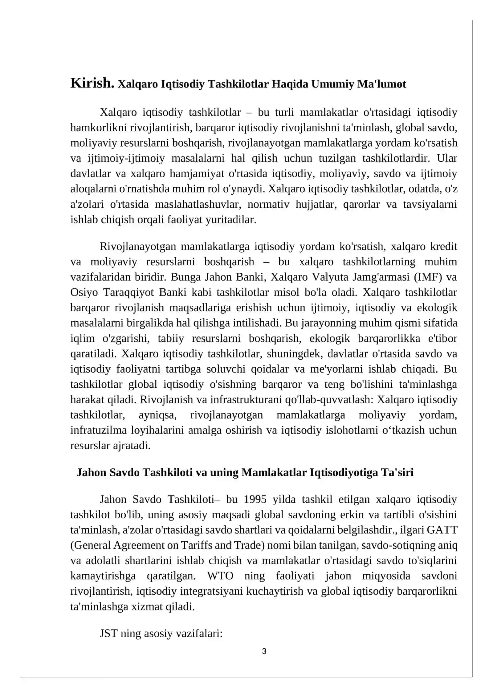 Xalqaro iqtisodiy tashkilotlar 3
