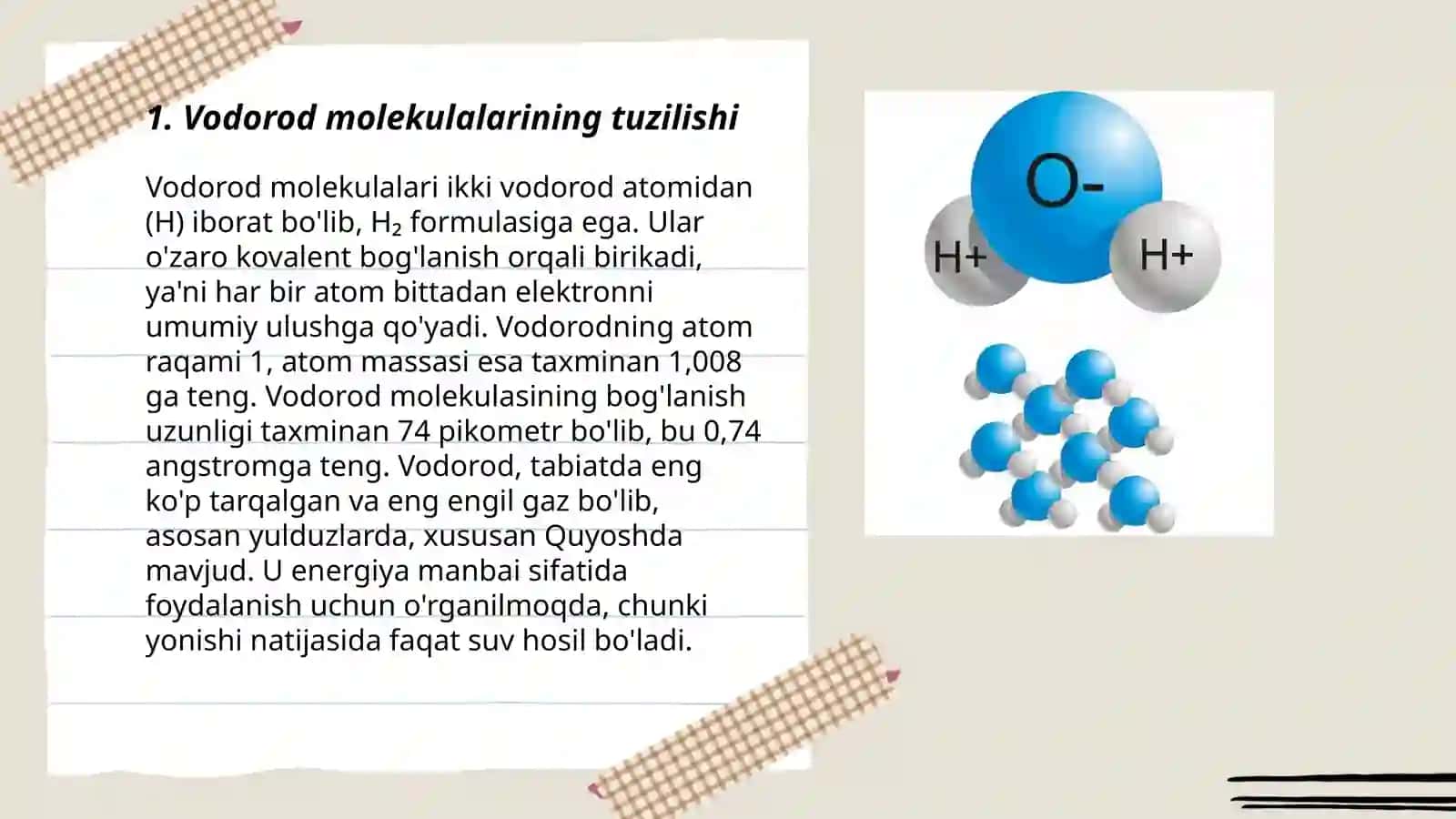 Gidrogen Molekulasi 3