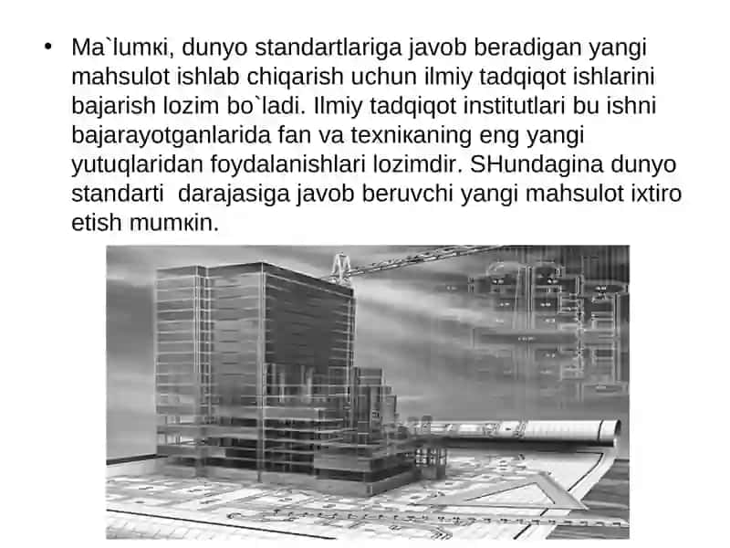 Loyiha va конструкторлик ishlarini ташкил этиш 3