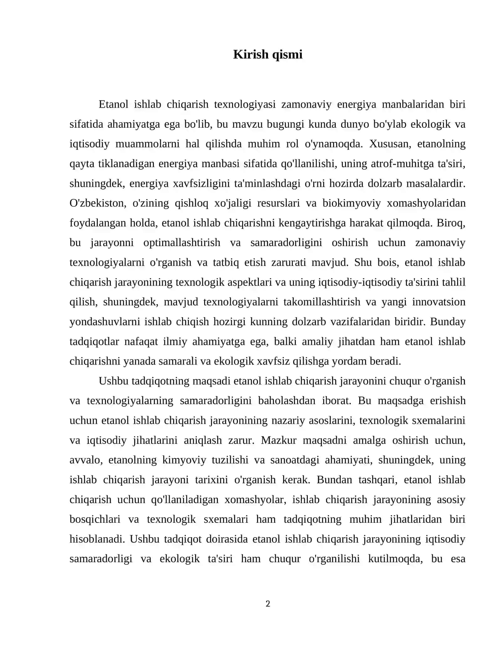 Etanol ishlab chiqarish texnologiyasi 3