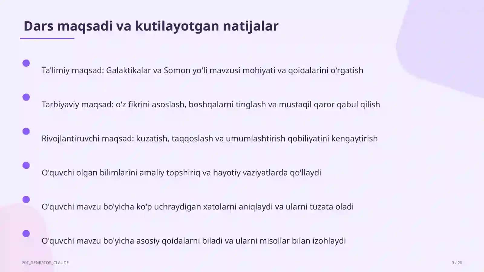 Galaktikalar va Somon yo'li (11-sinf) 3