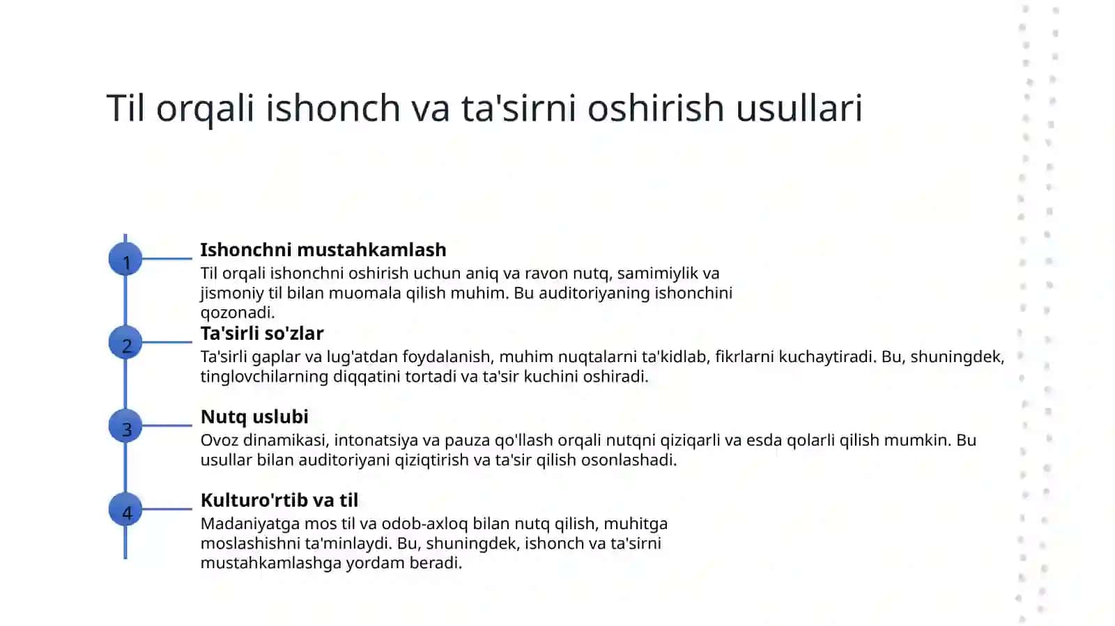 Oratorlikda Tilga E`tibor Reja 3