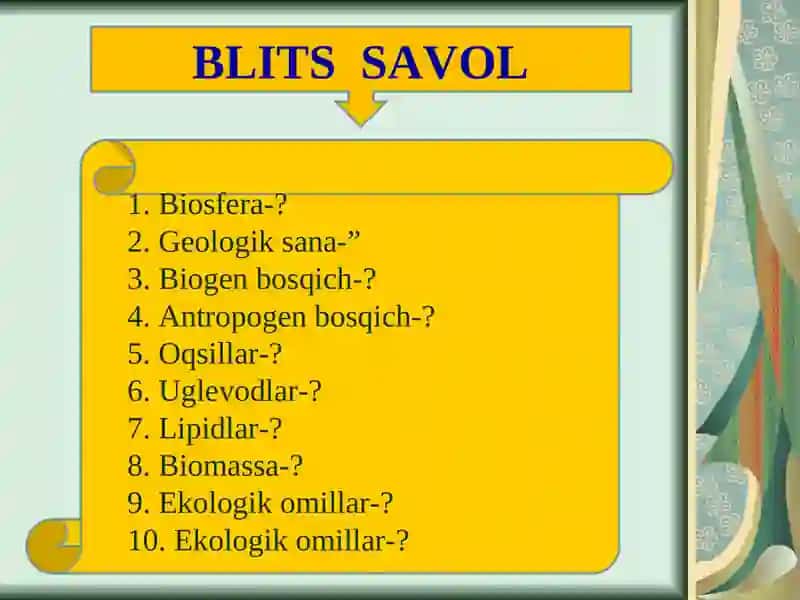 BIOSFERA 3