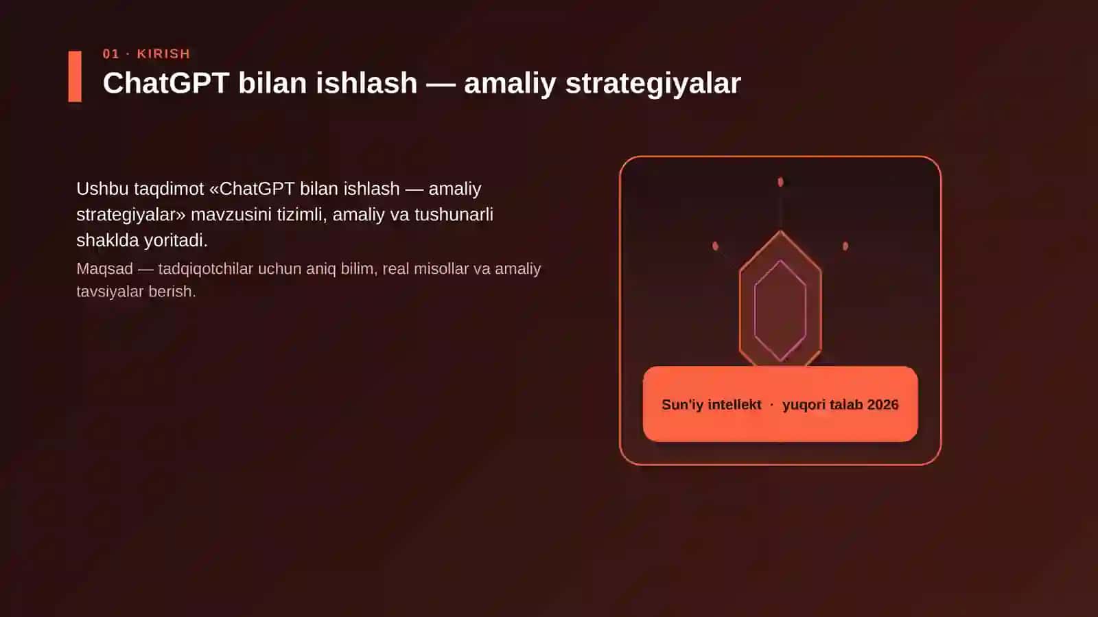 ChatGPT bilan ishlash — amaliy strategiyalar 3