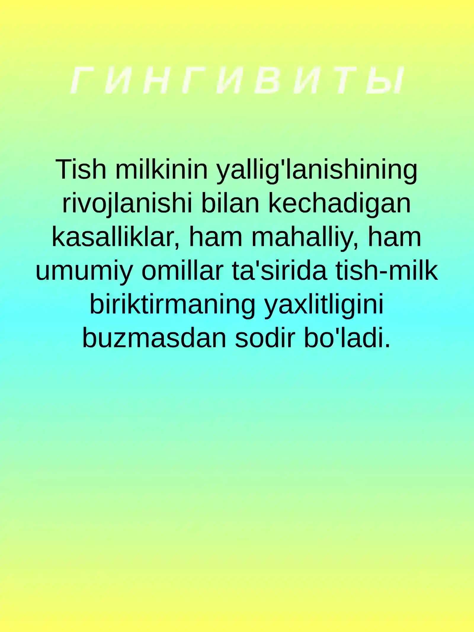 Gingivitlar 3