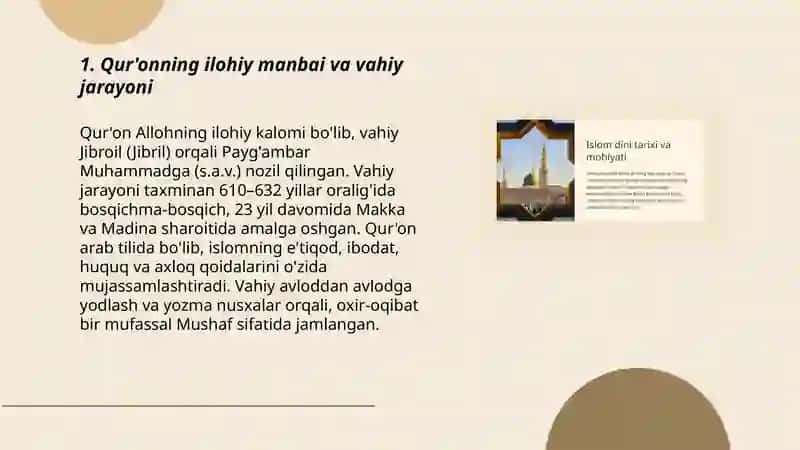 Islom dinining muqaddas manbalari 3