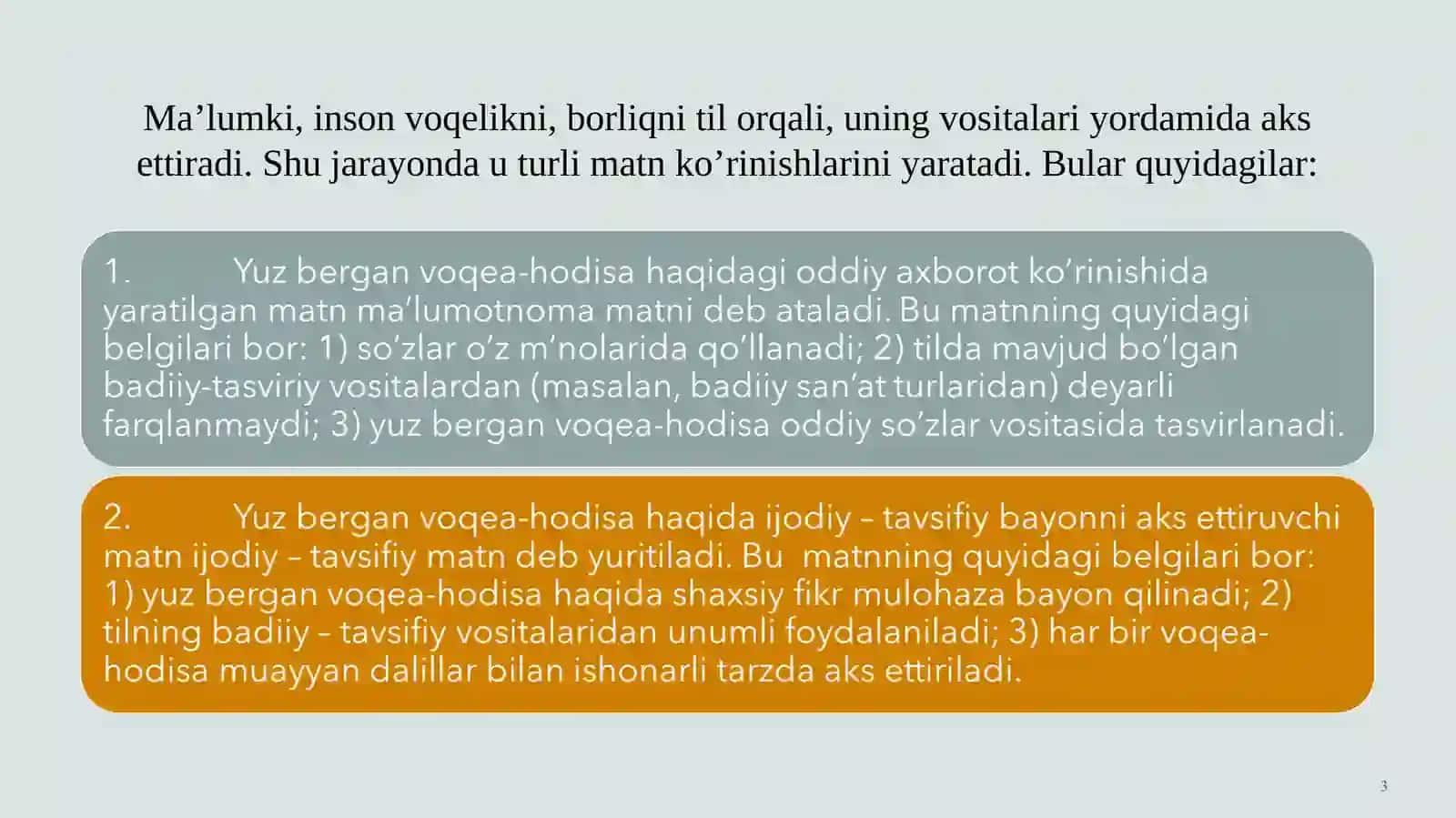Matn turlari 3