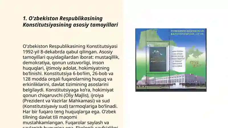 O'zbekiston Respublikasi Konstitutsiya 3