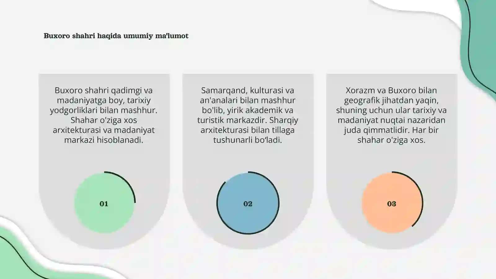 Buxoro va Samarqand Shaharlari 3