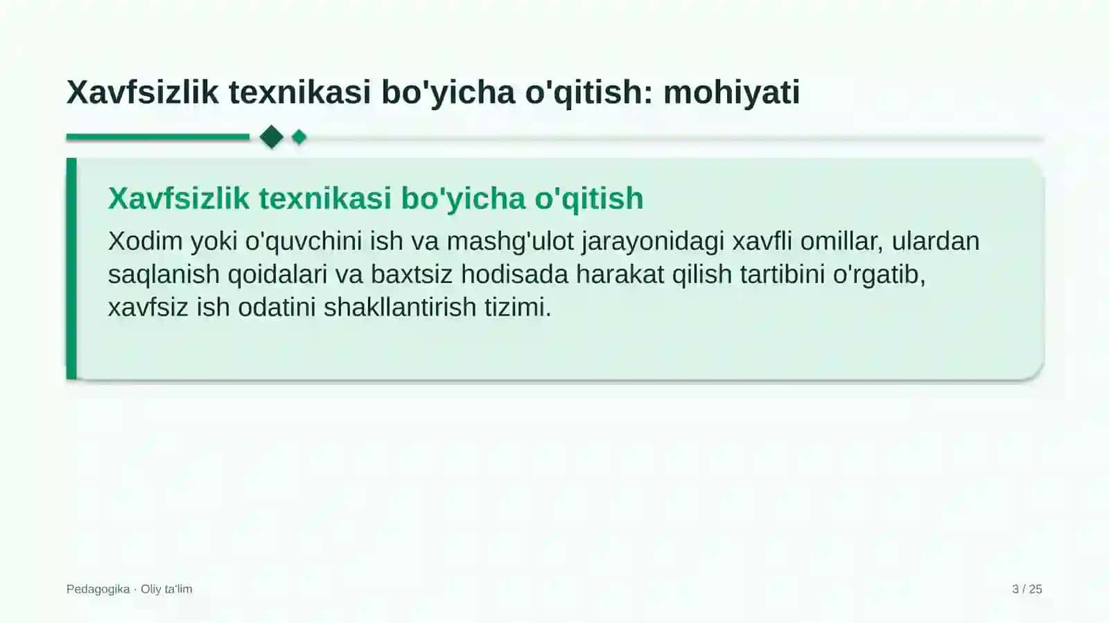 qishloq maktablarida xavfsizlik texnikasi bo'yicha o'qitish 6901 3