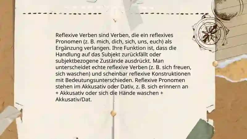 Reflexive verben 3