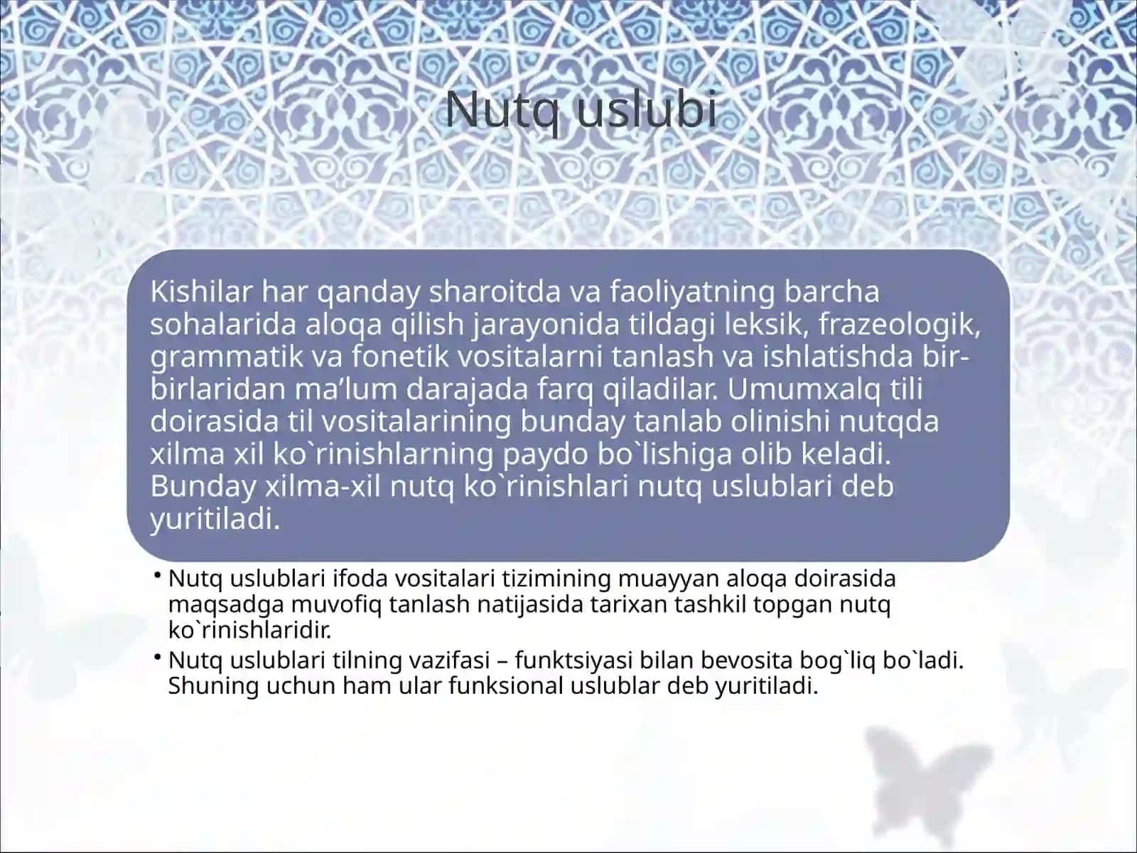 Nutq uslubi 3