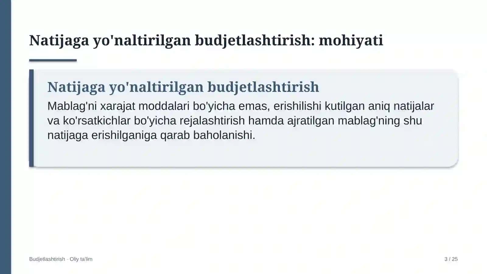 fuqarolik holati dalolatnomalarini yozish organlarida natijaga yo'naltirilgan budjetlashtirish 1904 3