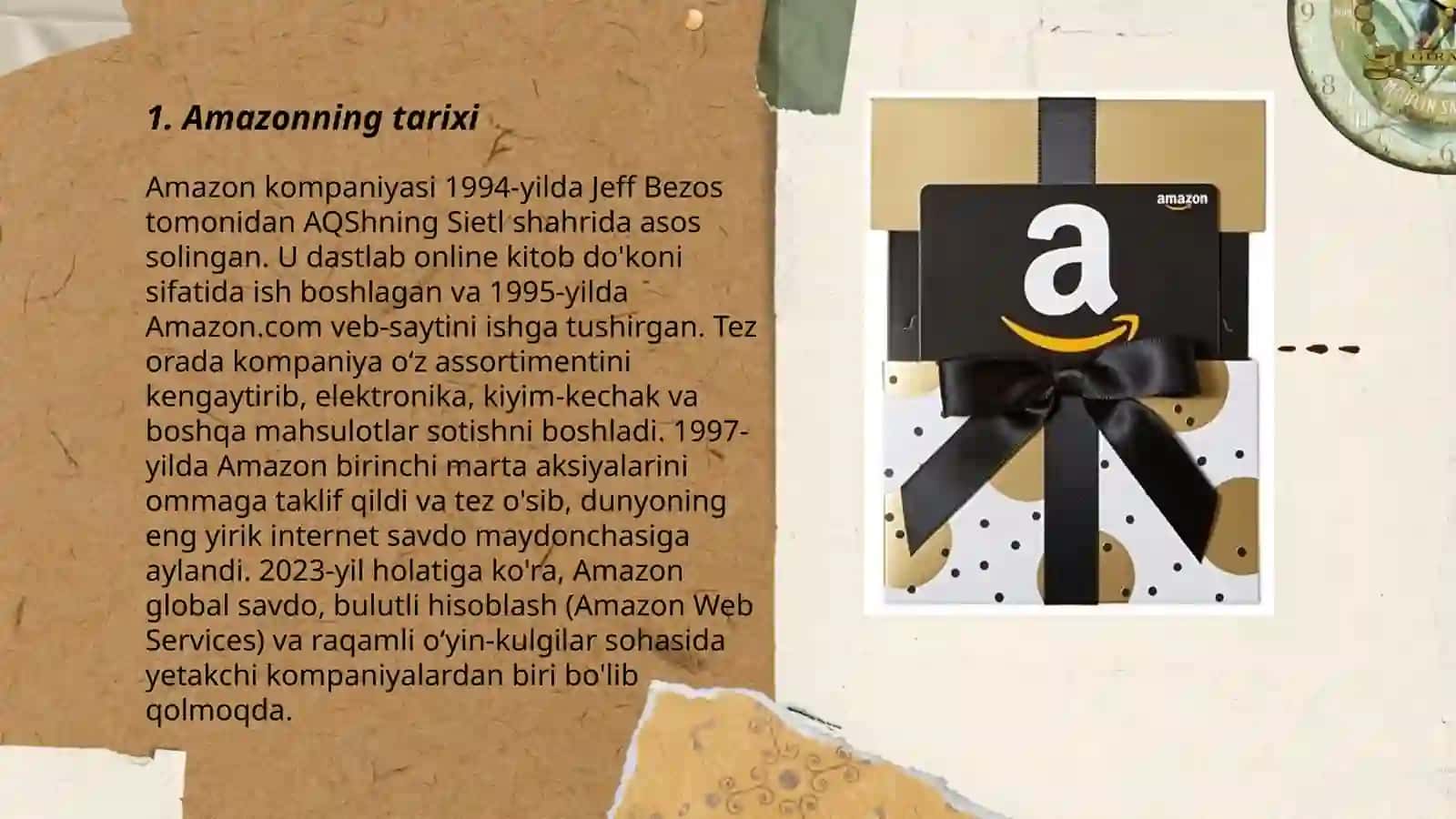 Amazonning tarixi 3