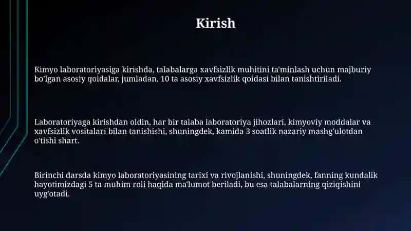 Maktab kimyo xonasi bn tanishish 3