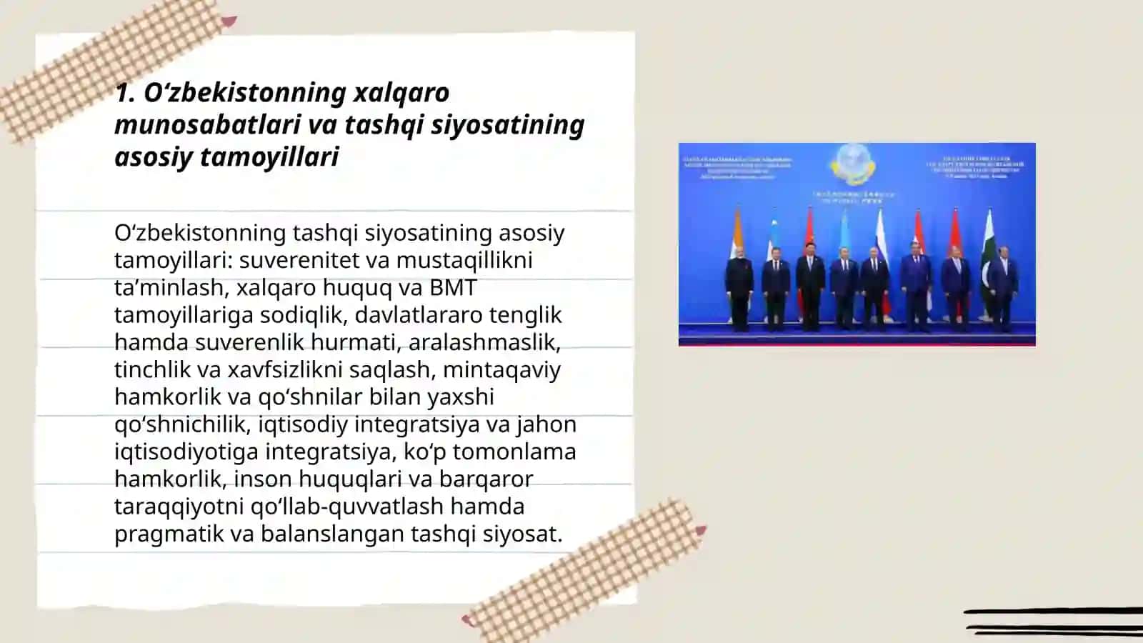 Oʻzbekiston va jahon hamjamiyati 3