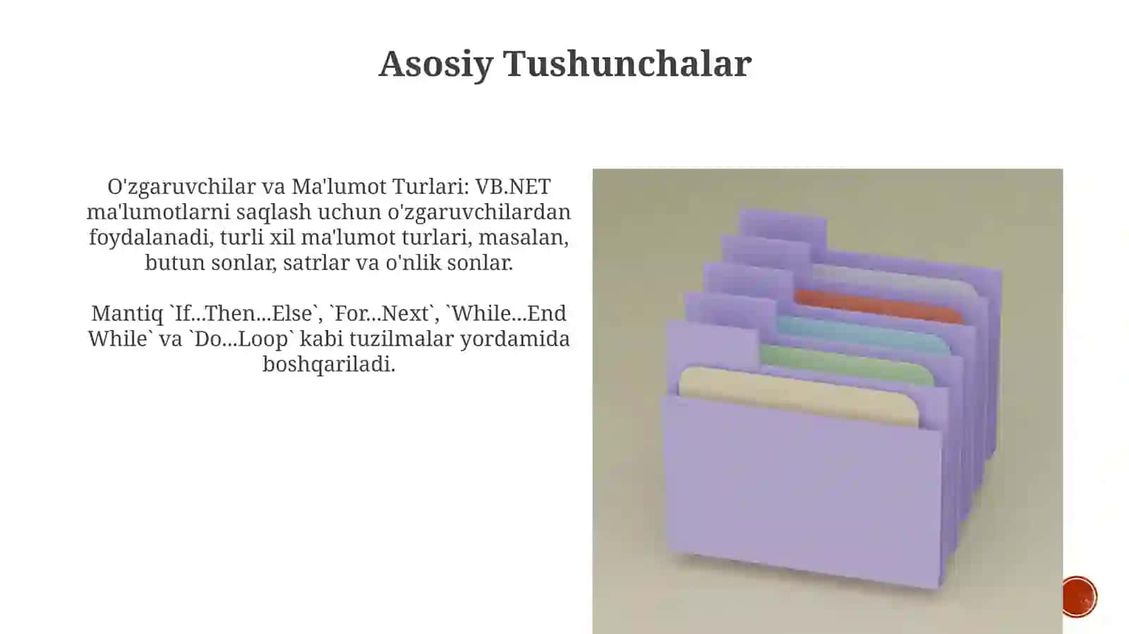 VB.NET DASTURLASH TILI 3
