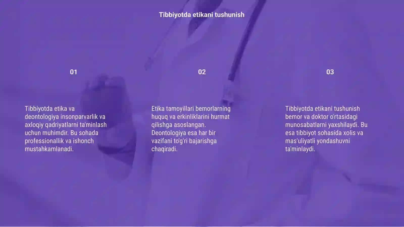Tibbiyotda etika va deontologiya 3