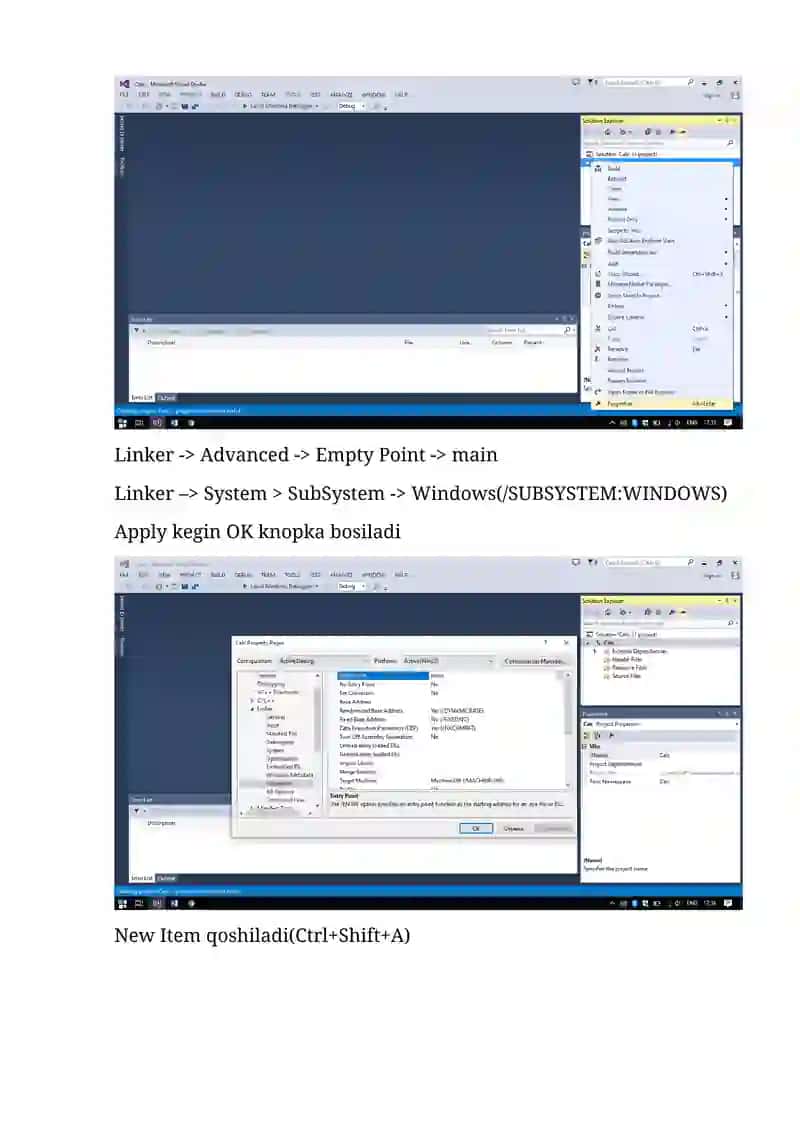Visual C++ ilovasidan foydlanib “Calculator” 3